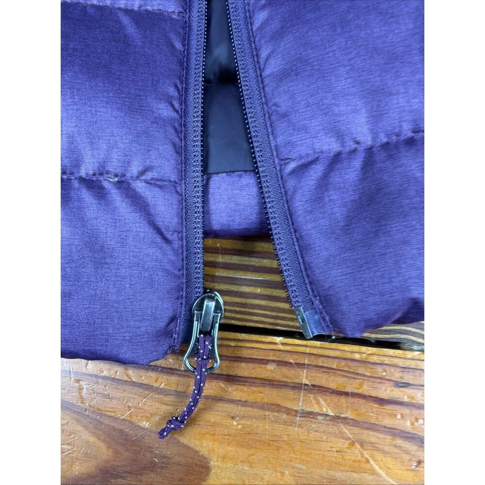 Eddie Bauer Puffer Vest Womens XXL Purple EB650 Down PRISTINE!!